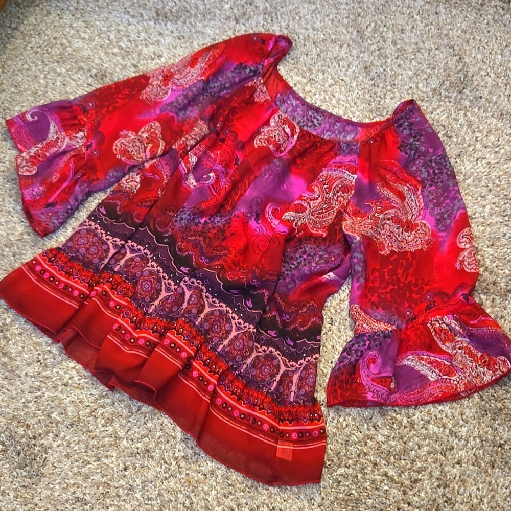 Fancy Floral Top